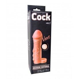 Фаллоудлинитель с кольцом COCK size S - 13,5 см.